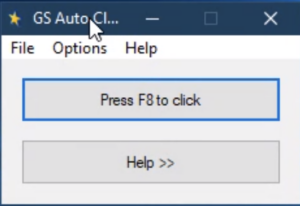 GS Auto Clicker 3.1.4 Download Free